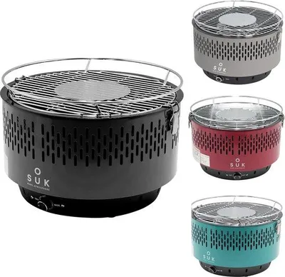 Immagine prodotto di Barbecue da campo con ventilazione attiva - Barbecue a carbonella per il campeggio e l'uso all'aperto