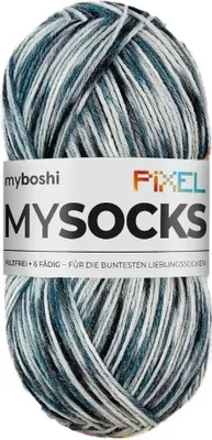 Produktbild von MyBoshi mysocks Pixel 150g - Rara