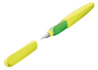 Obrázek produktu pro Pelikan 807326 - Zelená - Žlutá - Plnicí systém kazet - Žlutá - Nerezová ocel - Obouruční - Německo