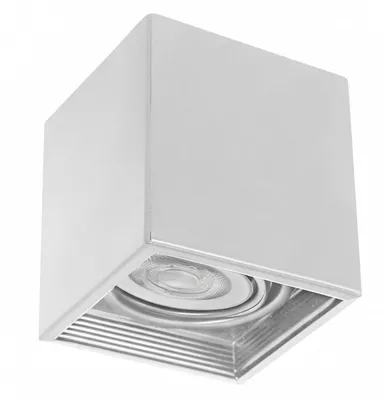Produktbild von Deckenspot klein B: 9 cm Wohnzimmer Weiß GU10 Metall Modern Deckenlampe Flur Wohnzimmer Beleuchtung, KI-generiertes Bild