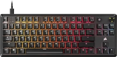 Immagine prodotto di Tastiera meccanica da gaming Corsair K70 RGB MK.2 Core TKL, interruttori Corsair MLX Red