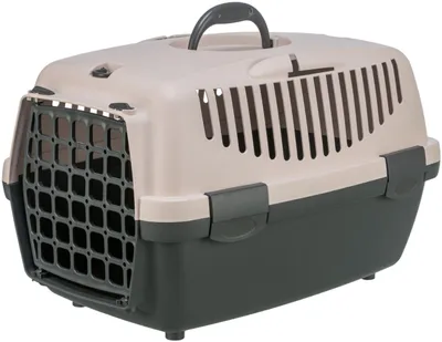 Produktbild von TRIXIE Transportbox Capri 1 & 2 XS, dunkelgrau/blush