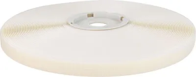 Produktbild von Klettverschluss 20mm selbstklebender Haken weiß