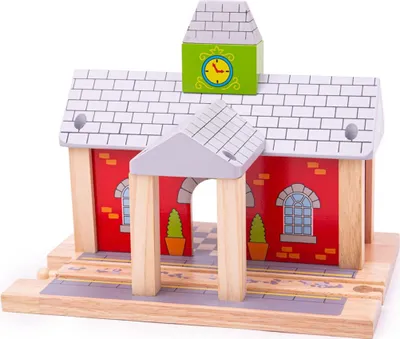 Produktbild von Bigjigs Bahnhof