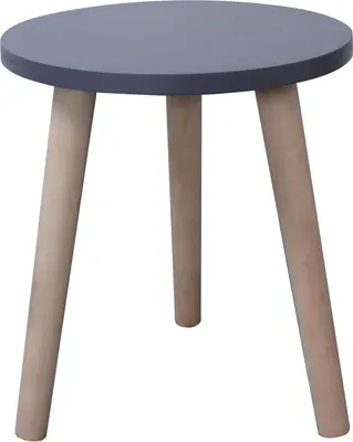 Produktbild von Rebecca Mobili Couchtisch aus MFD und Paulownia-Holz, grau und braun
