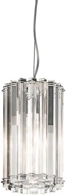 Produktbild von Elstead Crystal Skye LED Hängeleuchte G9 2-fach Chrom