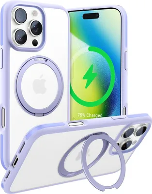 Produktbild von Torras Ostand R Fusion Series für iPhone 16 Pro Light Purple Handyhülle