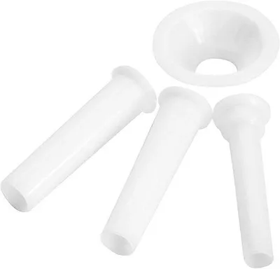 Produktbild von Fleischwolfset 4-teilig – Fleischwölfe und Adapter für Fleischmühle – Ideal für Haushalt und Gastronomie