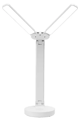 Obrázek produktu pro LED stolní lampa, dvojitá hlava, sklopná, nastavitelný jas, šetrná k očím, stolní lampa na čtení do studentské koleje, kanceláře