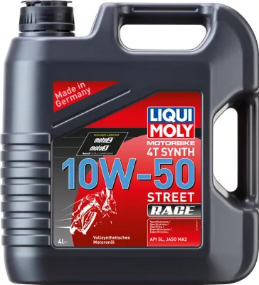 Produktbild von LIQUI MOLY Motorbike 4T Synth 10W-50 Street Race 4 l