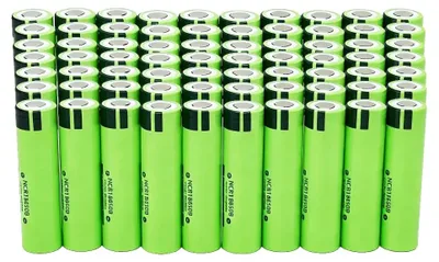 Image de Batterie lithium-ion, 3400 mAh, 3,7 V, 34B-3400mah-70pcs