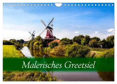 Produktbild von Malerisches Greetsiel (Wandkalender 2027 DIN A4 quer), CALVENDO Monatskalender