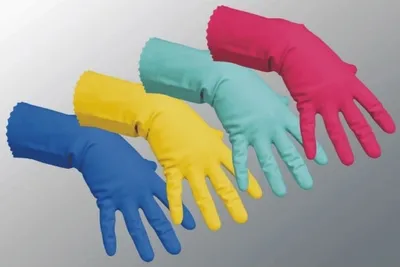 Produktbild von Vileda - Handschuhe Multi Purpose, klein, gelb