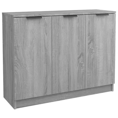 Produktbild von Sideboard Grau Sonoma 90,5x30x70 cm Holzwerkstoff