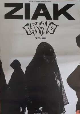 Image de ZIAK - Chrome tour - AFFICHE / POSTER - 68x98cm
