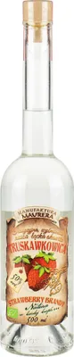 Produktbild von Okowita Maurera Truskawkowica  (Erdebeerenokowita) 0,5L | Flavoured Vodka, Okovita |500 ml | 50% Alkohol | Manufaktura Maurera | Geschenkidee | 18+