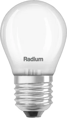 Immagine prodotto di Radium LED Essence a forma di goccia, opaco, RL-D40 82 7/F/E27, 1 pezzo.
