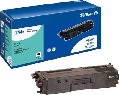 Produktbild von Pelikan Toner Brother TN-328BK 12446b schwarz rebuilt