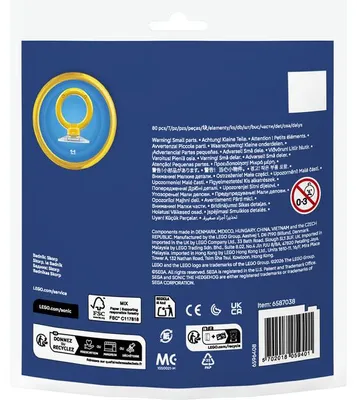 Obrázok produktu pre LEGO Sonic the Hedgehog Badnik: Skorp, Stavebnica, 6 rok / roky, Plast, 80 kusov, 38 g