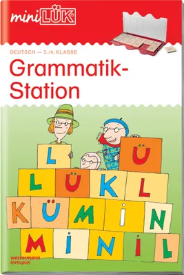 Produktbild von miniLÜK. Grammatikstation 3./4. Klasse