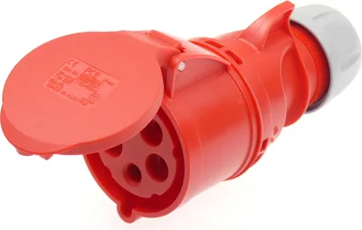 Produktbild von CEE Kupplung 16A 5-polig 400V PCE ROT