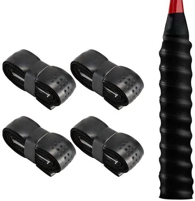 Produktbild von Antislip-Handgriffe für Badminton- und Tennisrackete - Schwarz