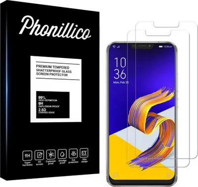 Zdjęcie produktu dla Szkło hartowane do Asus Zenfone 5 ZE620KL [2 szt.] Folia ochronna na ekran odporna na zarysowania Phonillico®