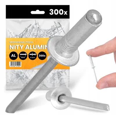 Obrázek produktu pro TRCR Nýty zryvné hliníkové 4,8x16 mm pozinkované
