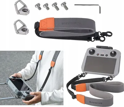 Image de Harnais, poignée et sangle pour la télécommande DJI RC 1 2 PRO 2 PLUS 2 / GS014-H