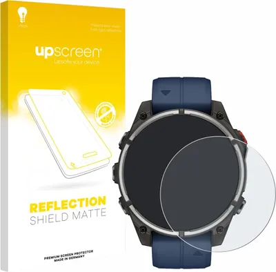 Produktbild von upscreen Schutzfolie für Garmin quatix 8 Pro (47 mm) Displayschutz Displayschutzfolie Folie Matt Entspiegelungsfolie