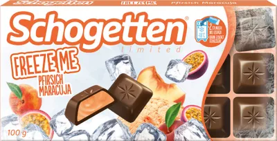 Produktbild von Trumpf Schogetten Freeze Me Limited Edition Pfirsich Maracuja 100g