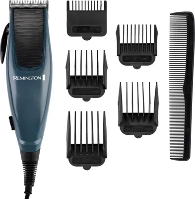 Produktbild von Zastřihovač vlasů Remington HC5020 Alpha Ocelové čepele, samoostřící systém, napájení ze sítě, 3-18 mm, modrá barva