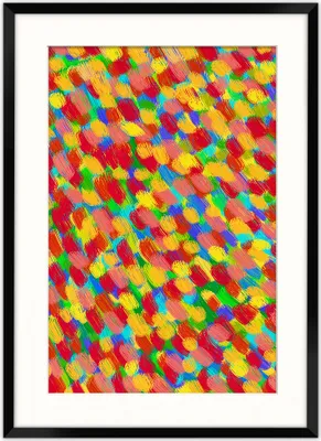 Produktbild von FRAMAI® Bilderrahmen 50x70 cm in Schwarz – mit Passepartout – MDF Holzrahmen, bruchsicheres Plexi, umweltfreundlich, mit Aufhängung & Ständer – Hochformat & Querformat