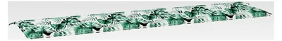 Produktbild von Gartenbankkissen Floral Grün 200 x 50 x 4 cm Oxford Stoff