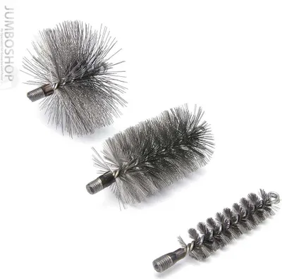 Produktbild von HOLZBRINK 80 mm Heizkesselbürste M12 Kesselbürste Kesselbürsten Ofenbürste TOP1