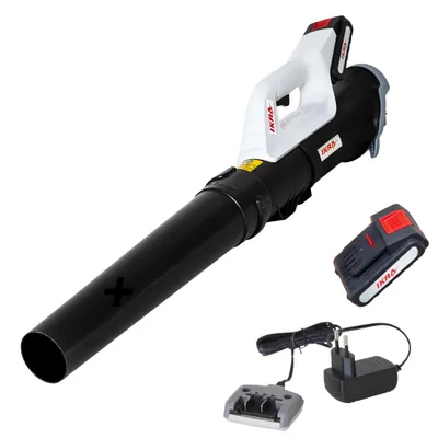 Produktbild von IKRA Akku Laubbläser ICB 20 | 20V | variable Geschwindigkeit | leise & leicht | inkl. Akku 2,0 Ah & Ladegerät