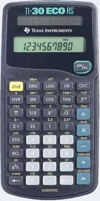 Produktbild von Rechner TI-30 ECO RS Blauer Engel