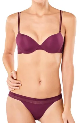 Produktbild von Sloggi S Silhouette WHP, Farbe: Bordeaux L8/3748, Größe: 75E Bügel-BH mit Halbschale und Einlage