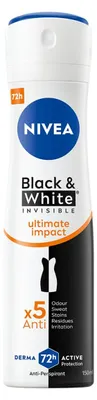 Immagine prodotto di Nivea Invisible Ultimate 83486 dezodorant w sprayu dla kobiet 150 ml