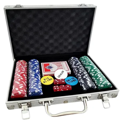 Productafbeelding van Poker Set met Koffer voor Spellenavonden