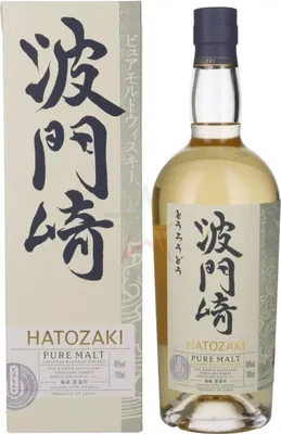 Produktbild von Hatozaki PURE MALT Japanese Blended Whisky 46 %  0,70 Liter