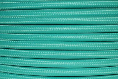 Immagine prodotto di Cavo di alimentazione tessile 3x0,75mm² turchese