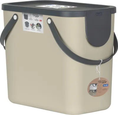Zdjęcie produktu dla Rotho Albula, 25 l, Prostokątny, Cappuccino, 235 mm, 400 mm, 340 mm