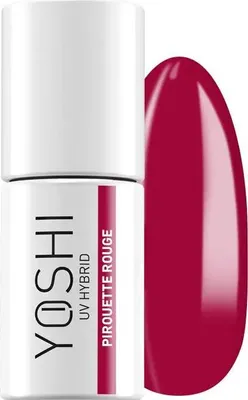 Produktbild von Yoshi | Hybrid-Nagellack - 242 Pirouette Rouge - Hybrid-Gellack - Hybridlack - UV LED - 6ml - Profi Qualität - Rot