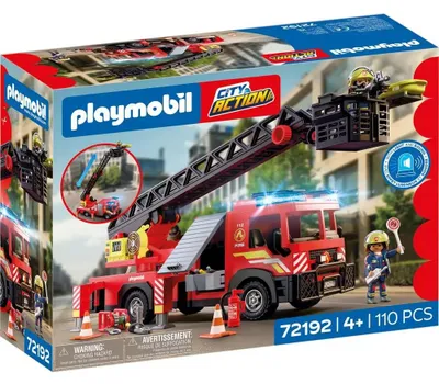 Produktbild von PLAYMOBIL Feuerwehr-Leiterfahrzeug
