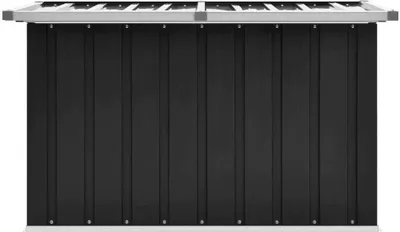 Produktbild von vidaXL Gartenbox Anthrazit 109x67x65 cm