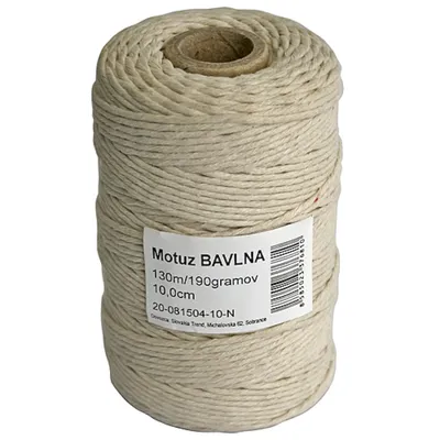 Produktbild von PROREGAL Baumwollkordel 130m/190g, Tubepack