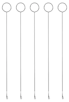 5 Häkelnadeln, 26,5 cm, Nähzubehör, Einfädler, Riemnadeln