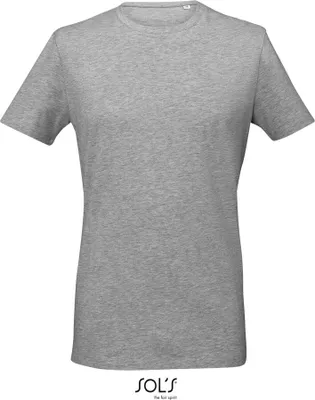 Obrázok produktu pre SOLs 02945 | Millenium Pánske tričko - Farba: Grey Melange - Veľkosť: S