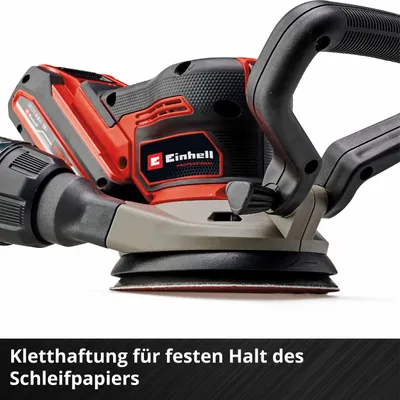 Image de Einhell TP-RS 18/32 Li BL - Solo, ponceuse de sol, noir, rouge, 24 000 tr/min, 1,11 kg